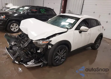 2018 Mazda Cx-3 Touring z USA, uszkodzony, nr VIN JM1DKFC74J0301296